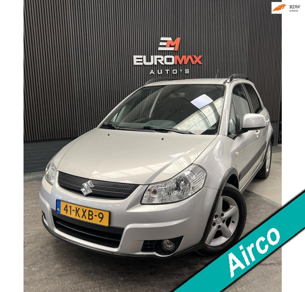 Suzuki SX4 1.6 Shogun - 2e eigenaar -NAP -NAV - Airco - Crui, Gebruikt, Zwart, 4 cilinders, 49 €/maand