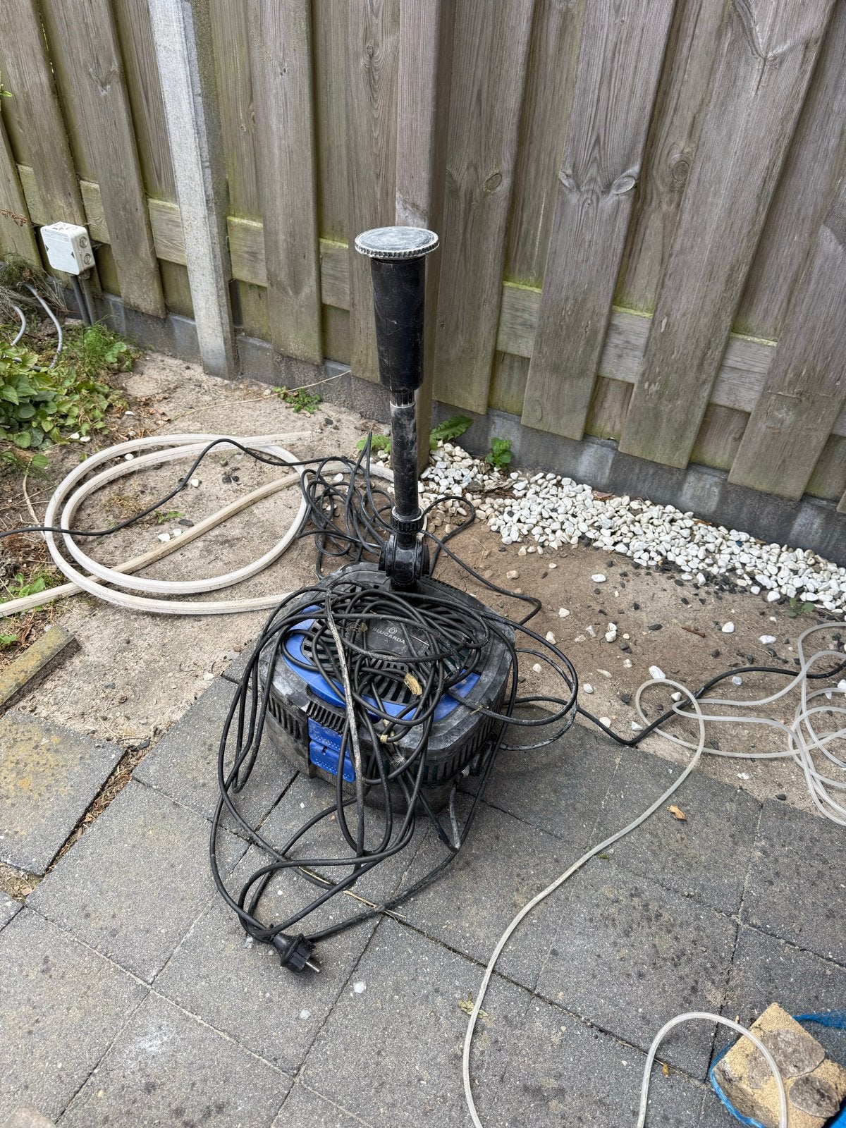 Complete vijverset: pomp, filter, netten,, Tuin en Terras, Vijvers, Gebruikt, Ophalen