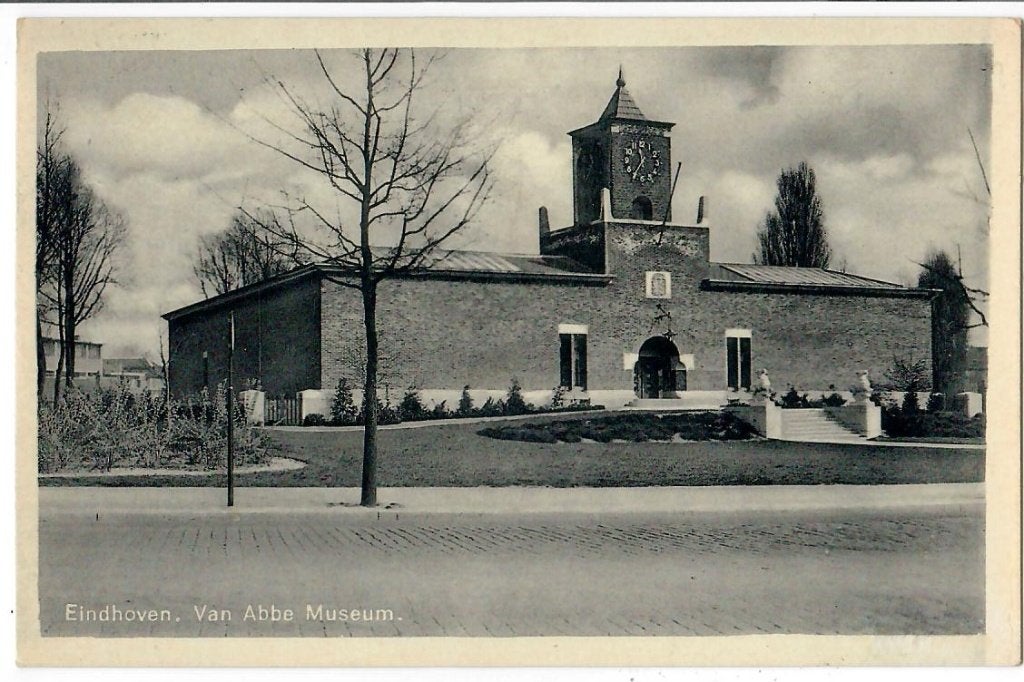 Eindhoven - Van Abbe Museum, Verzenden, 1920 tot 1940, Gelopen, Noord-Brabant