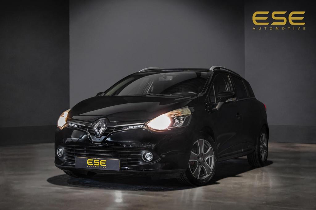 Renault Clio Estate 0.9 TCe Night&Day | Navigatie | Airco |, Voorwielaandrijving, Stof, Zwart, Origineel Nederlands