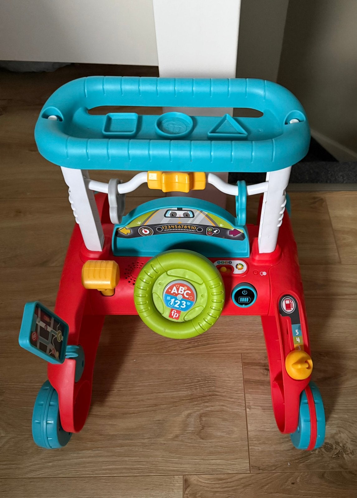 Fisher-Price  loopwagen, Kinderen en Baby's, Speelgoed | Vtech, Ophalen, Zo goed als nieuw, 6 maanden tot 2 jaar