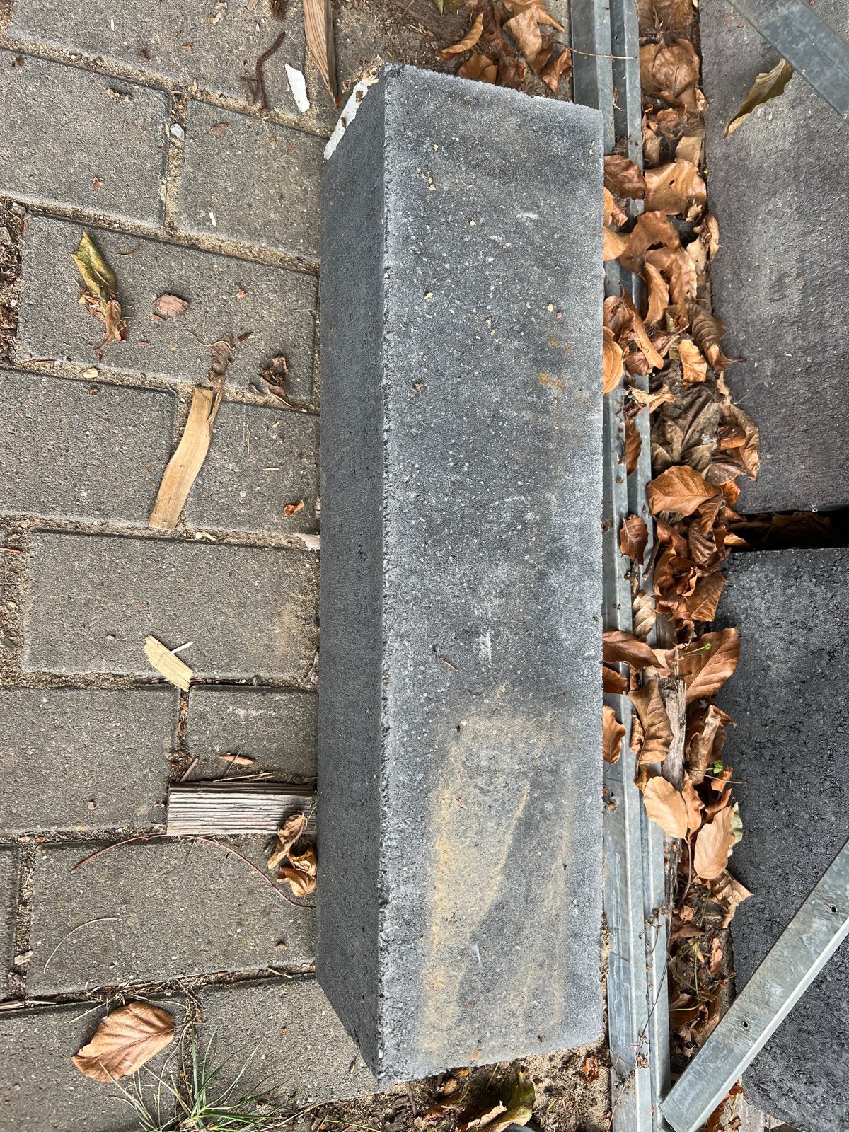 1 Betonnen opsluitband - Grijs, Ophalen, Gebruikt, Beton, Overige typen
