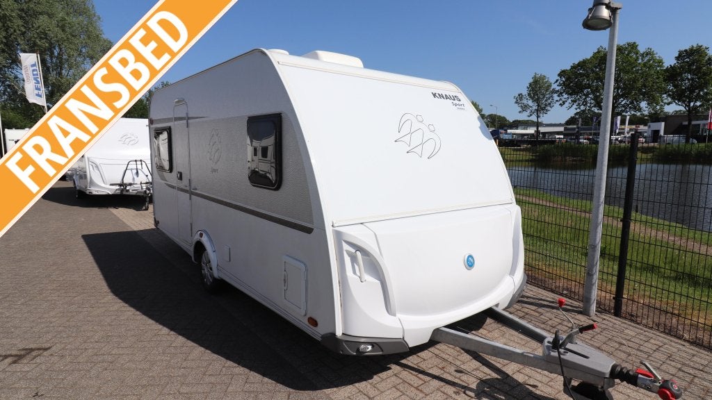 Knaus Sport 450 FU BJ'18 Voortent & Fietsendrager, Schokbreker, Rondzit, Bedrijf, 750 - 1000 kg