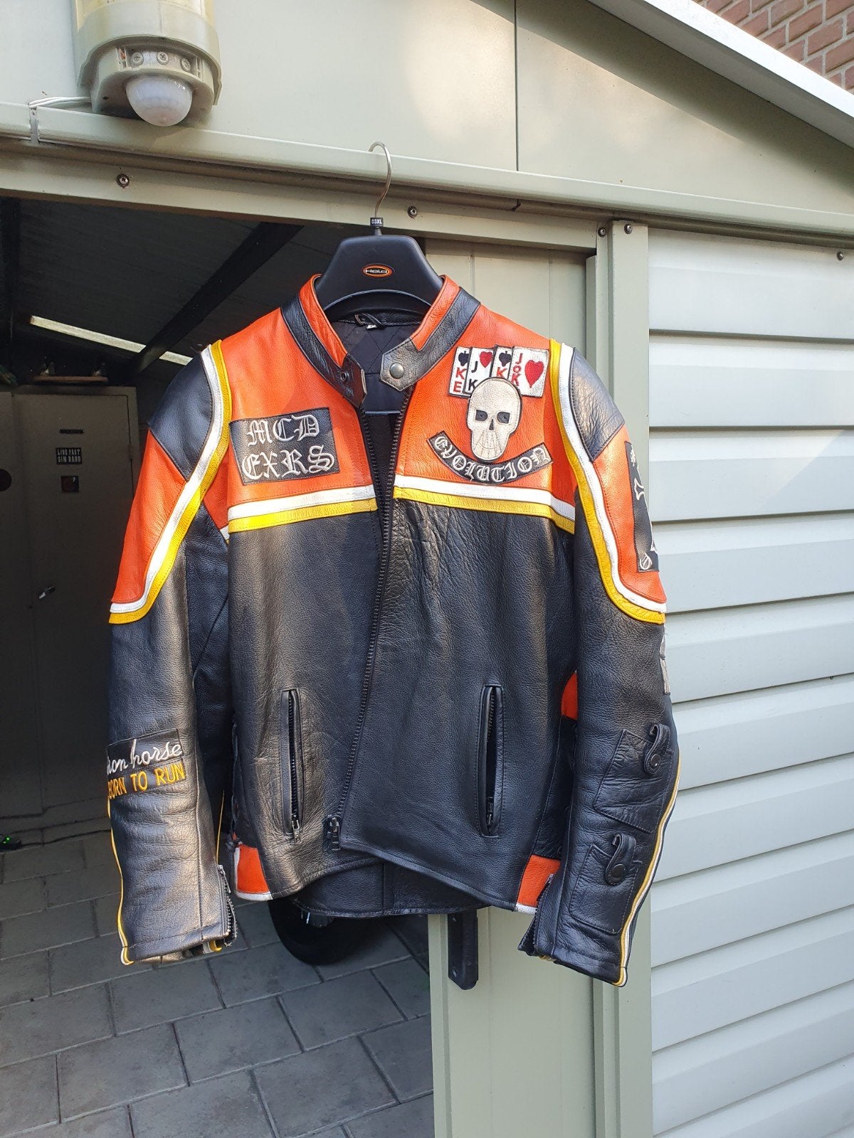 Harley Marlboro jas, Motoren, Ophalen of Verzenden, Tweedehands, Heren, Jas | leer