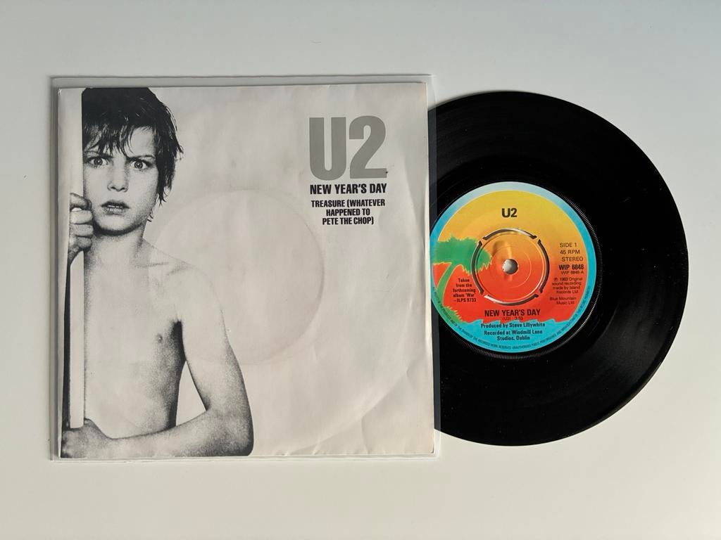 U2 - New year’s day, Cd's en Dvd's, Vinyl Singles, Single, 7 inch, Ophalen of Verzenden