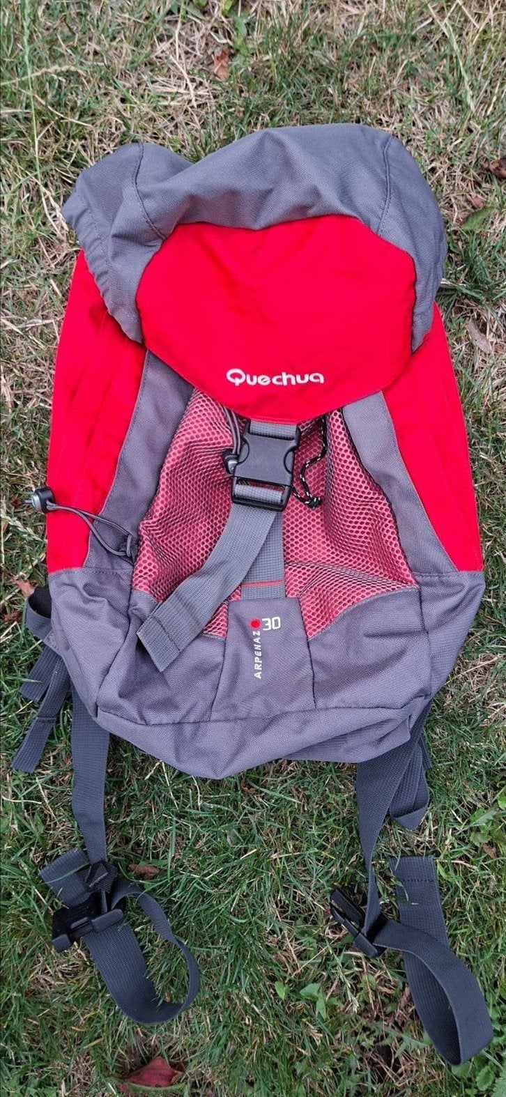 Rugzak Quechua Arpenaz 30 Red, Ophalen of Verzenden, Gebruikt, Rugzak