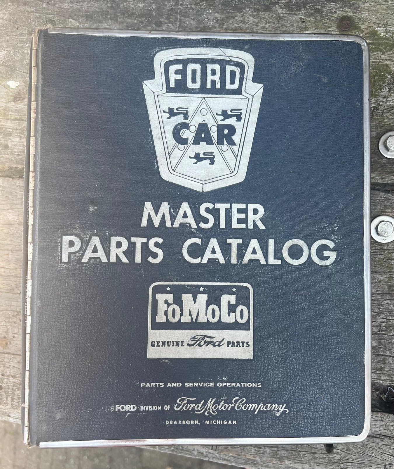 Ford Car Master Parts Catalog-dealerband, Verzamelen, Ophalen of Verzenden, Gebruikt