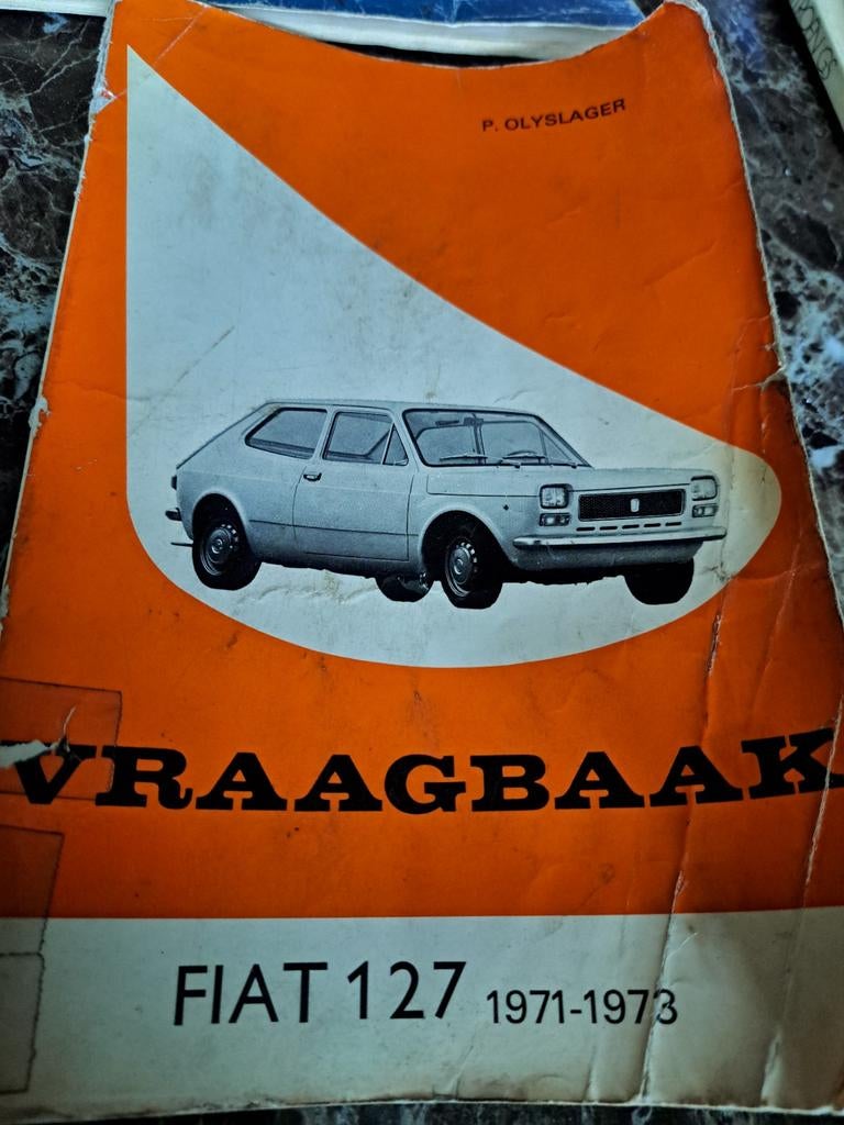 Vraagbaak Fiat 127 (1971-1973) - Onderhoudshandboek, Ophalen of Verzenden
