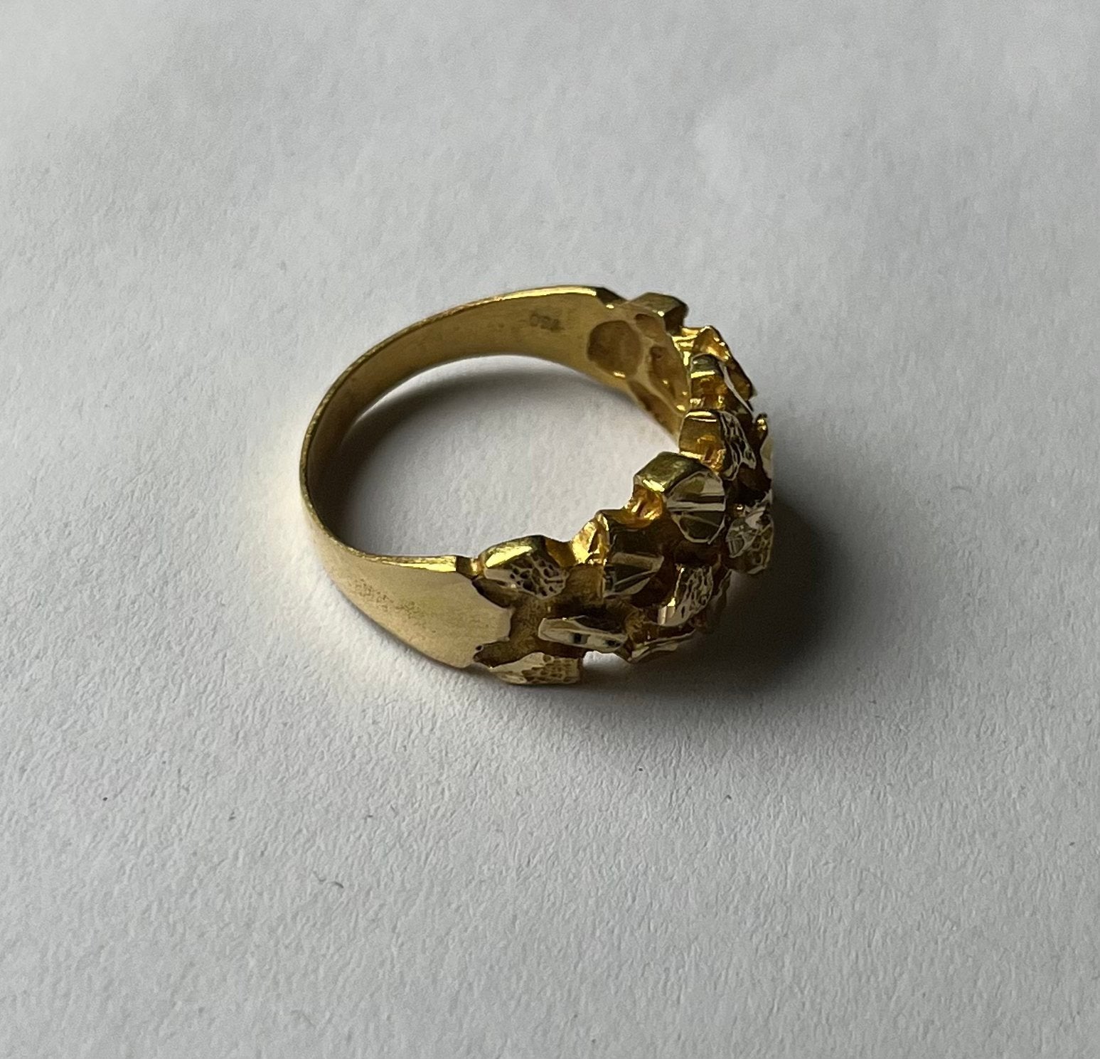 Piet piet ring, Verzenden, Zo goed als nieuw, Goud, Overige merken