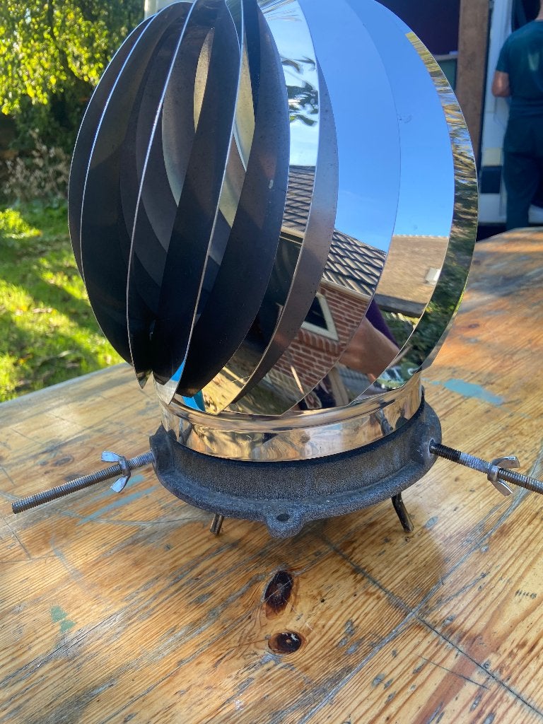 SchoorsteenkapColt Rotorvent Turbolite Schoorsteenkap (RVS)