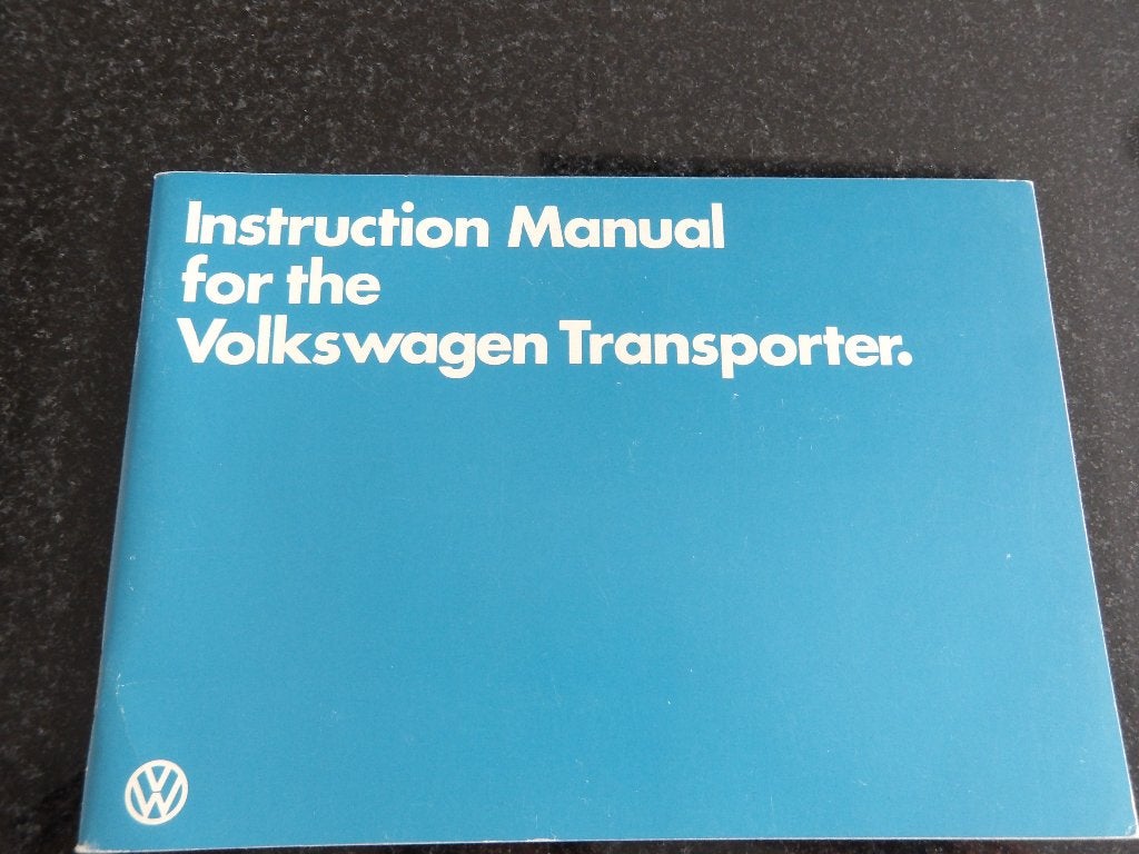 Volkswagen Transporter - Instructieboekje, Verzenden