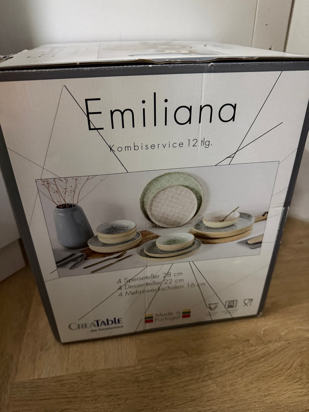 Creatable Emiliana Kombiservice 12-delig servies, Overige merken, Keramiek, Nieuw, Ophalen of Verzenden