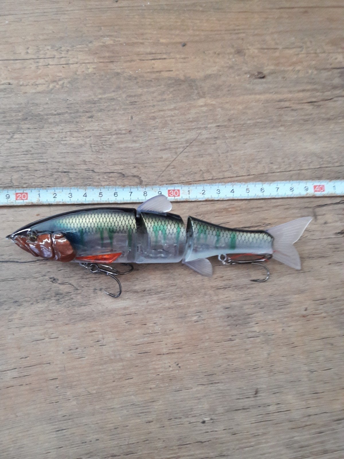 Drijvende swimbait, Ophalen of Verzenden, Zo goed als nieuw, Overige typen