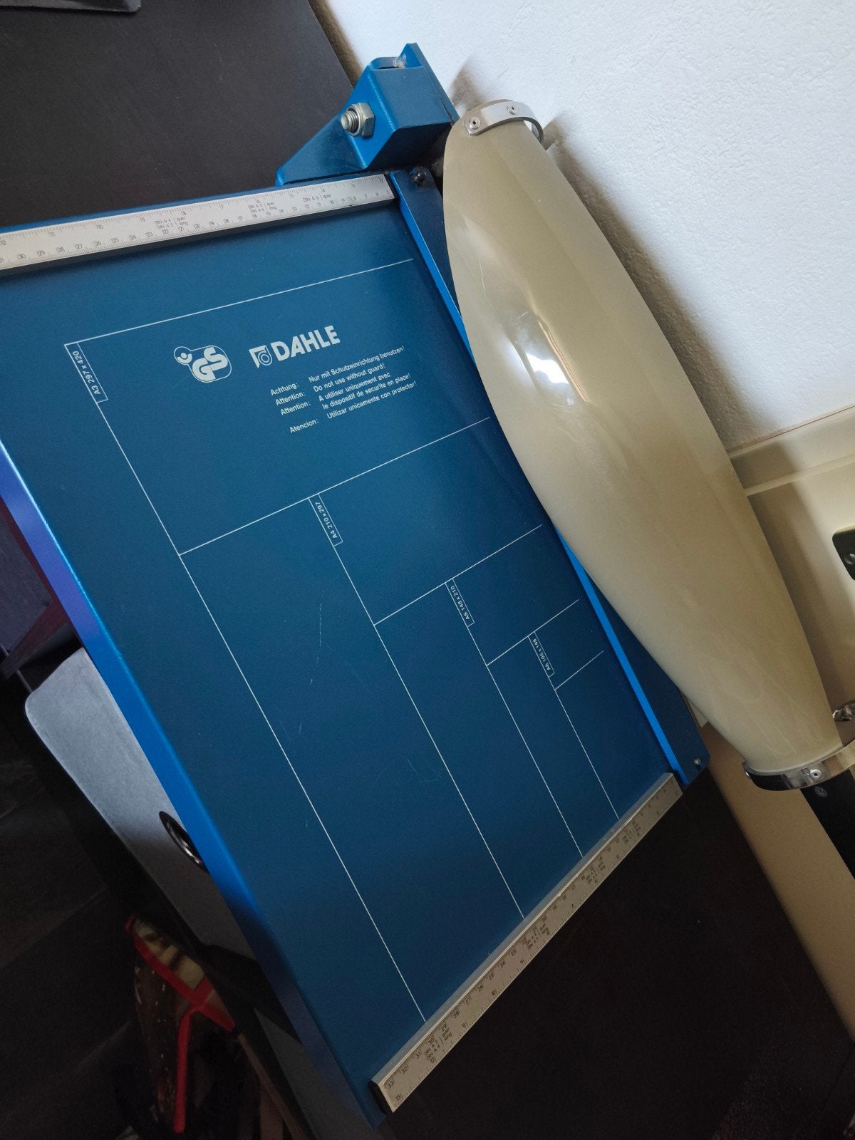 Dahle hefboom papiersnijder/snijmachine A3 formaat, Ophalen, Gebruikt