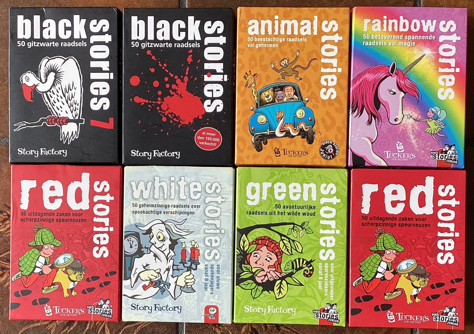 Black Stories en andere Stories 6 euro per stuk, Ophalen of Verzenden, Zo goed als nieuw