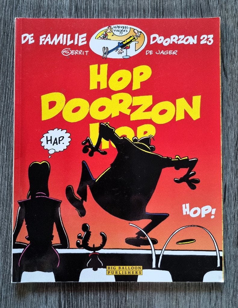De Familie Doorzon 23 - Hop Doorzon Hop, Gelezen, Gerrit de Jager, Eén stripboek, Ophalen of Verzenden