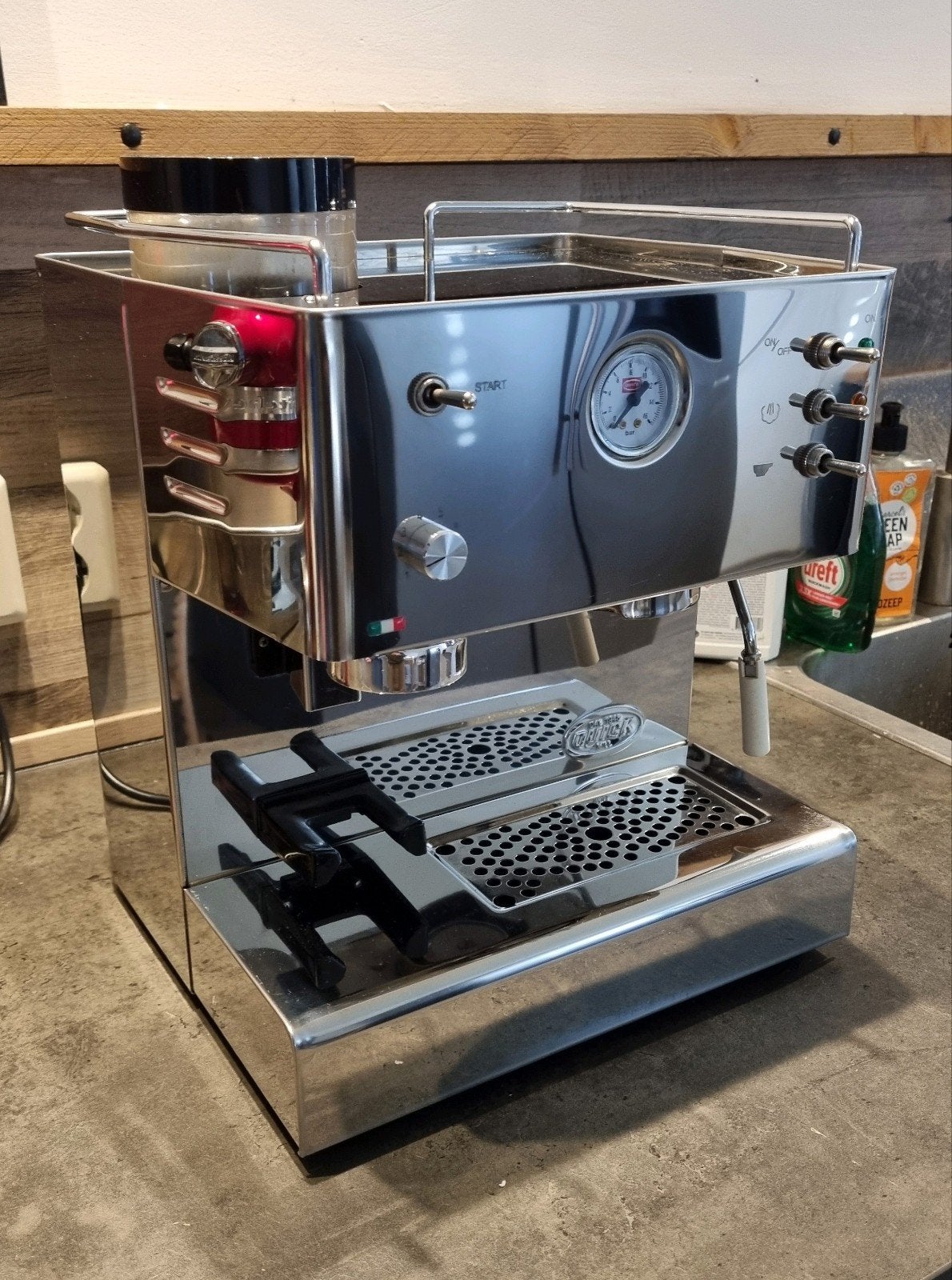 Quickmill 3035 espressomachine, Ophalen of Verzenden, Zo goed als nieuw