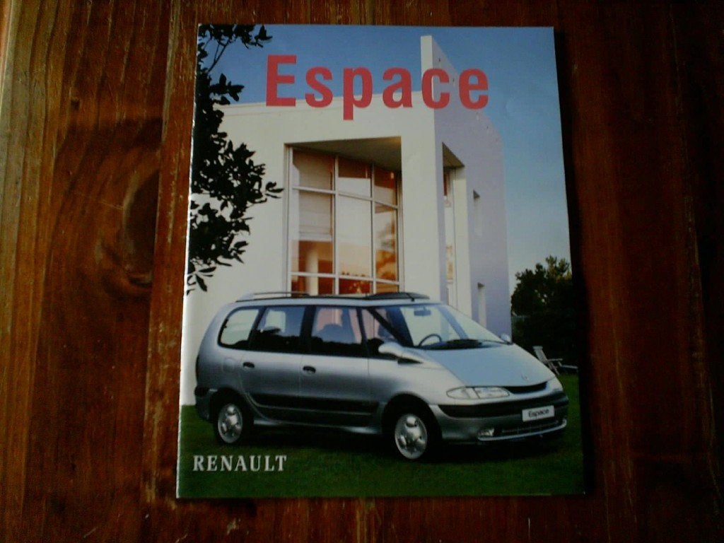 Folder Renault Espace [ febr. 1998 ] 40 pagina 's, Verzenden, Zo goed als nieuw, Renault