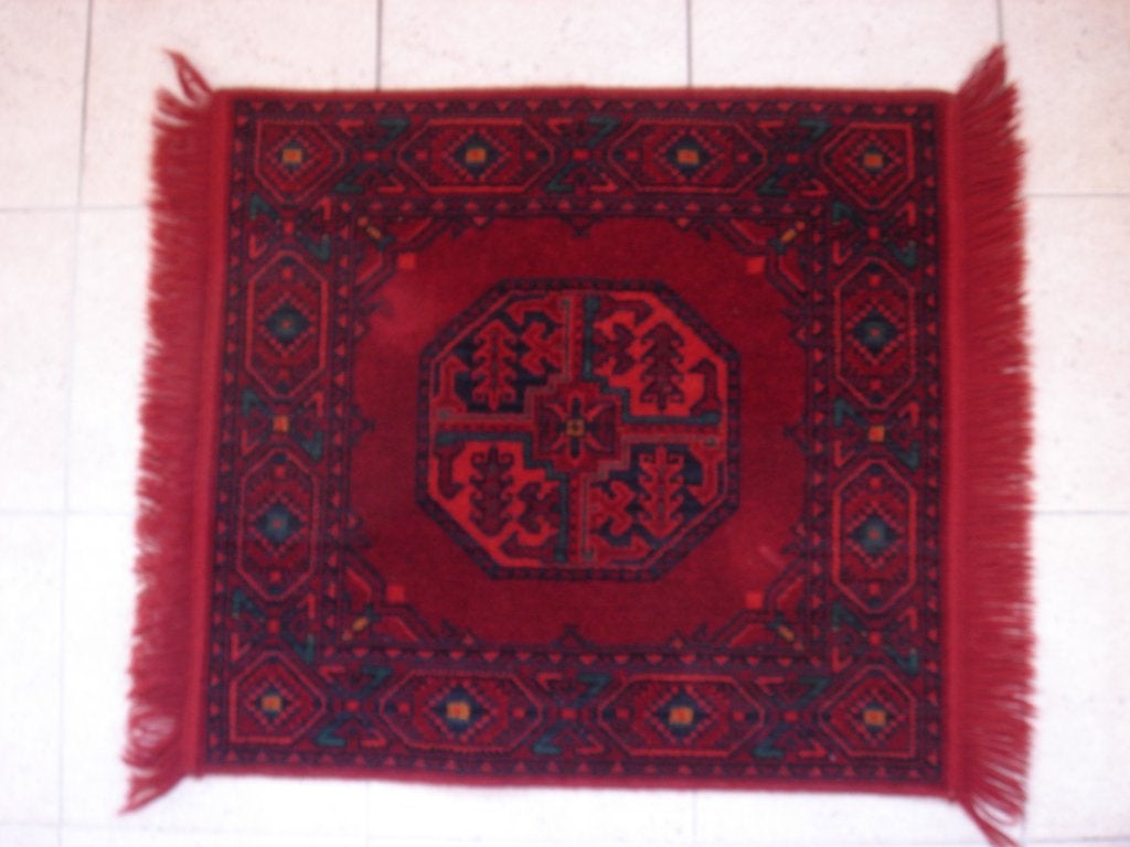 Rood tafelkleed / pers 65 x 70 cm, Ophalen of Verzenden, Gebruikt, Rechthoek