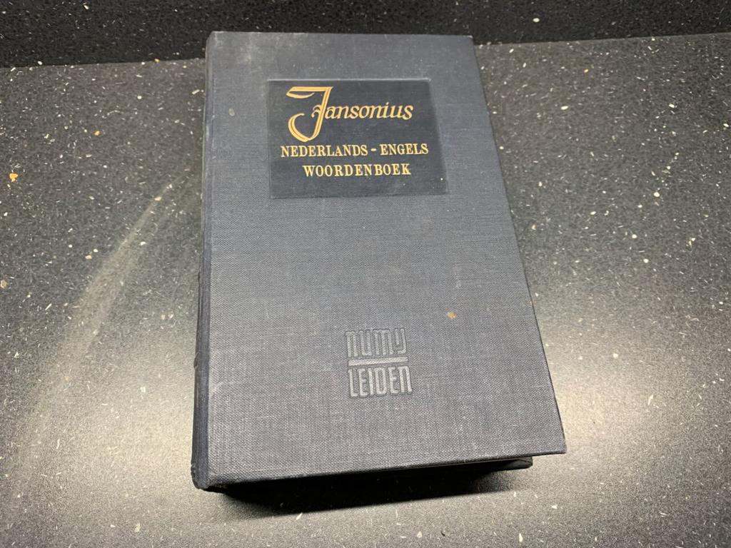 Jansonius woordenboek 1950 Nederlands Engels, Ophalen of Verzenden, Zo goed als nieuw, Van Dale, Engels
