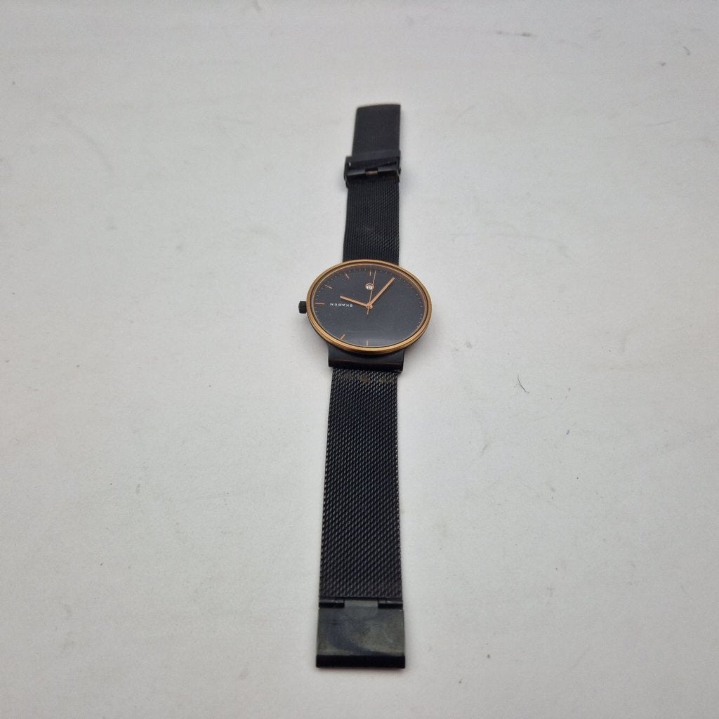 Skagen Watch SKW6296 || Nu maar €39,99, Ophalen of Verzenden, Zo goed als nieuw, Zwart, Android