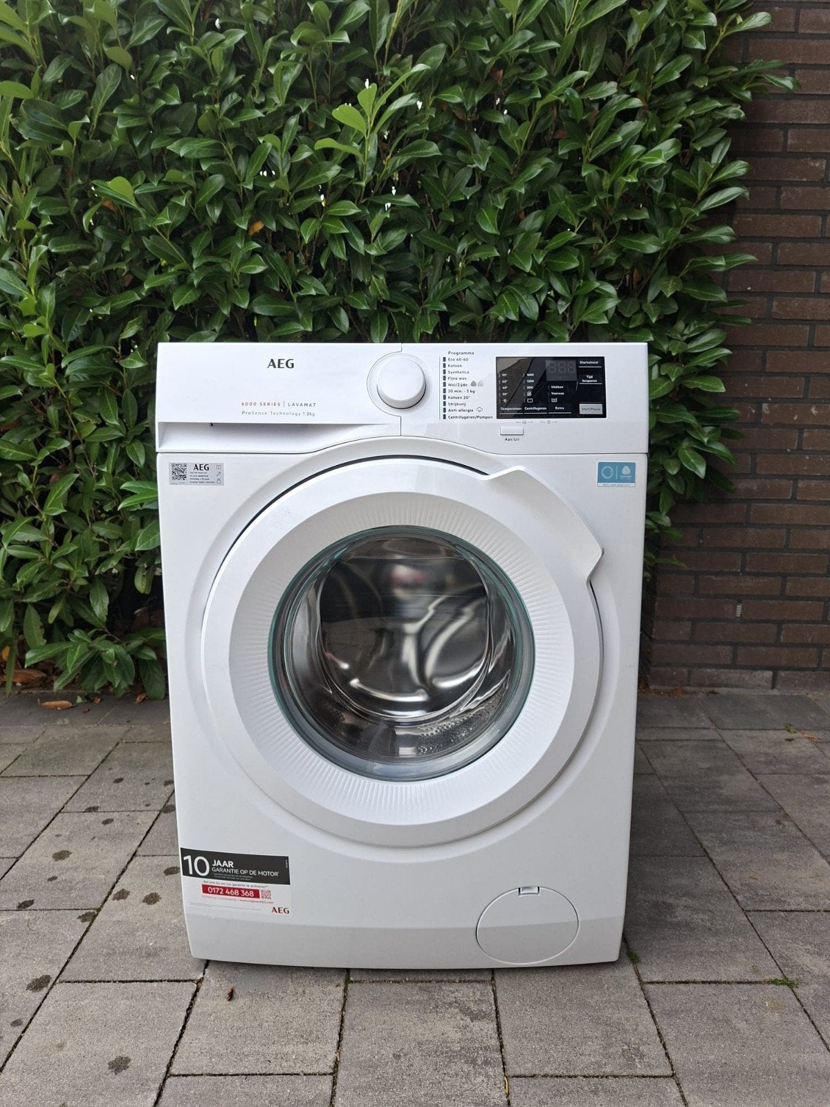 AEG LF628600 Wasmachine - Beste Koop Consumentenbond, Ophalen, Wolwasprogramma, Zo goed als nieuw, Voorlader