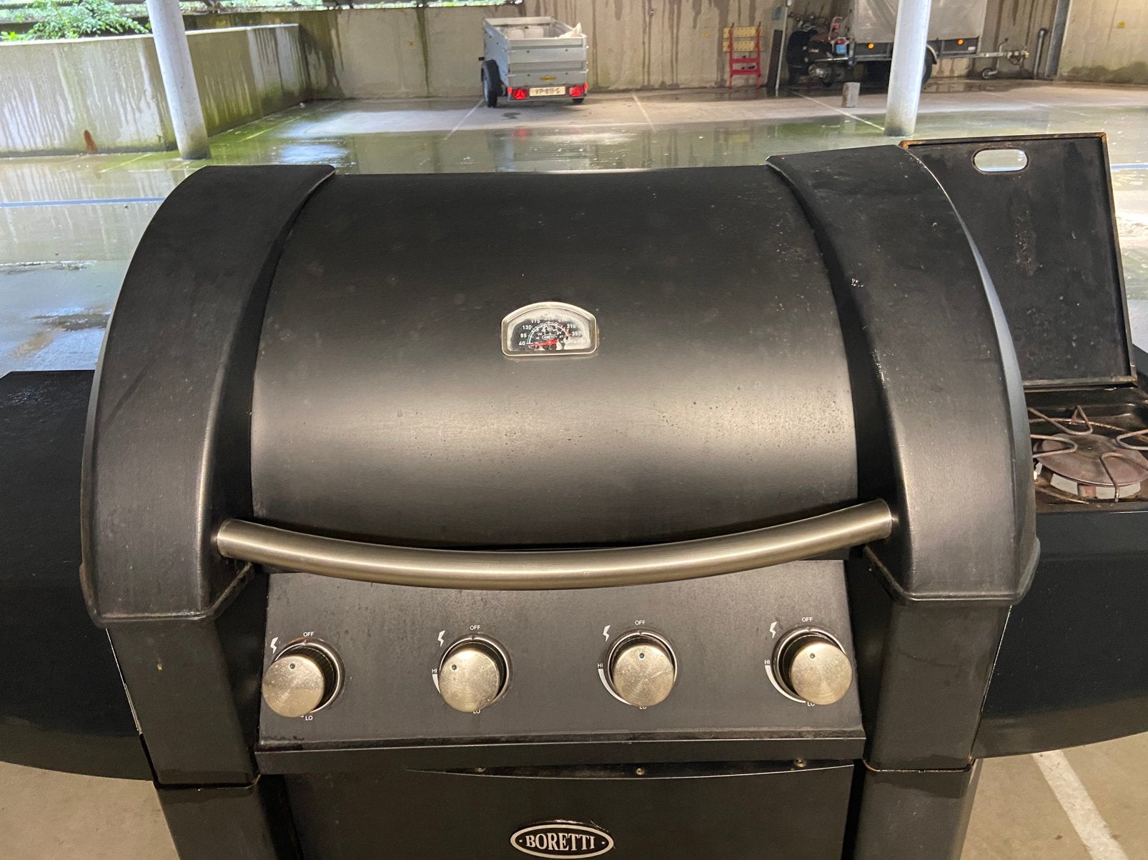 Gratis Boretti gas barbecue, Ophalen of Verzenden, Gebruikt
