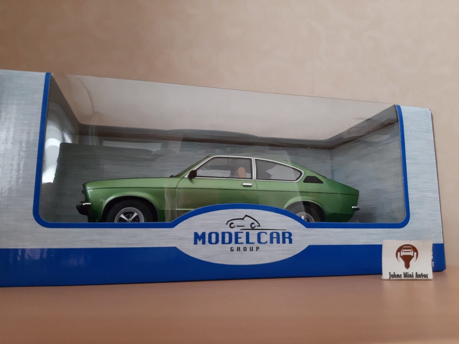Opel Kadett C Coupe 1975 Groen Metallic van MCG 1:18, Overige merken, MCG, Auto, Nieuw