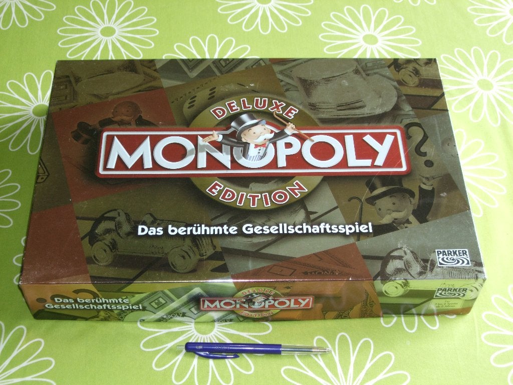 Duitse versie van Monopoly - de luxe edition, Hobby en Vrije tijd, Gezelschapsspellen | Bordspellen, Vijf spelers of meer, Ophalen of Verzenden
