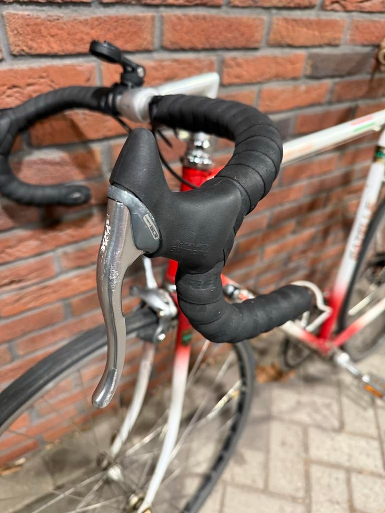 Klassieke racefiets (jaren '80-'90) – Retro, Gebruikt, Staal, Heren, 53 tot 57 cm