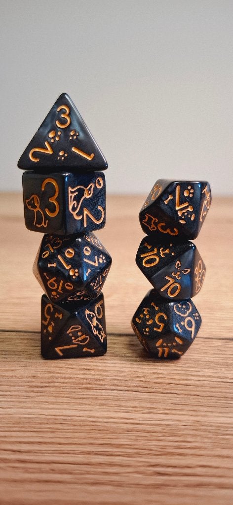 D&D Doggie dice RPG, Onbkend, Ophalen of Verzenden, Onbekend, Onbekend