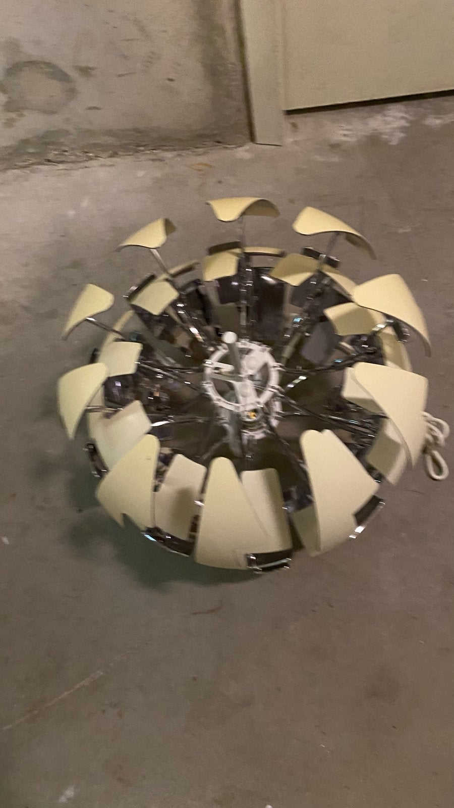 Unieke Design Hanglamp - Modern en Verstelbaar, Huis en Inrichting, Ophalen of Verzenden, Gebruikt, Metaal, E27 (groot)