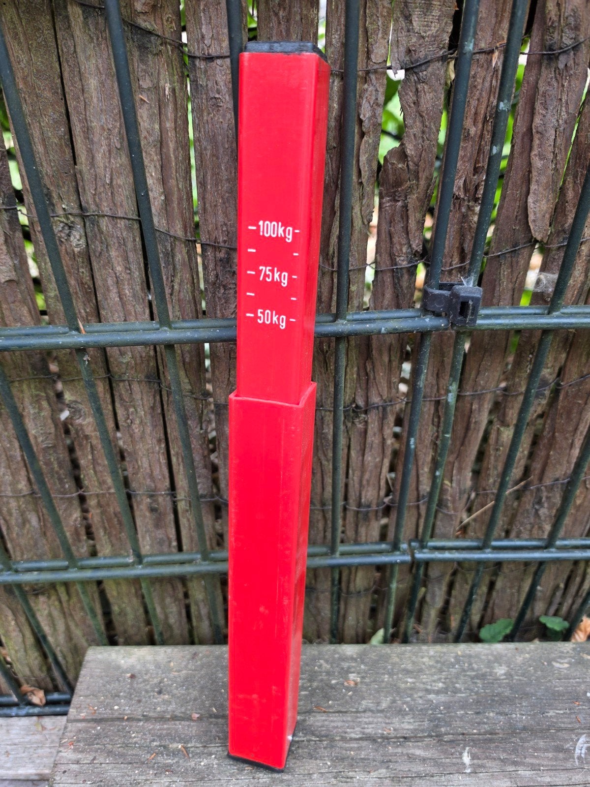Te koop kogeldruk weegschaal, Ophalen