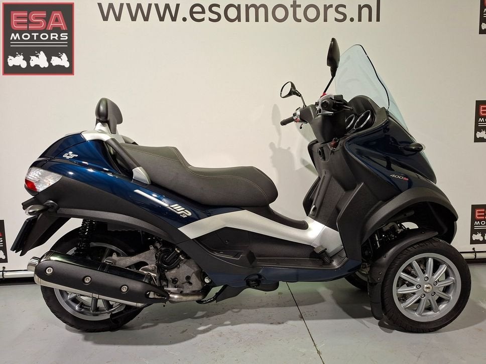 PIAGGIO MP3 400 LT (2009) blauw - slechts 6109km! - garantie, Scooter, Onbekend, 399 cc, Onbekend