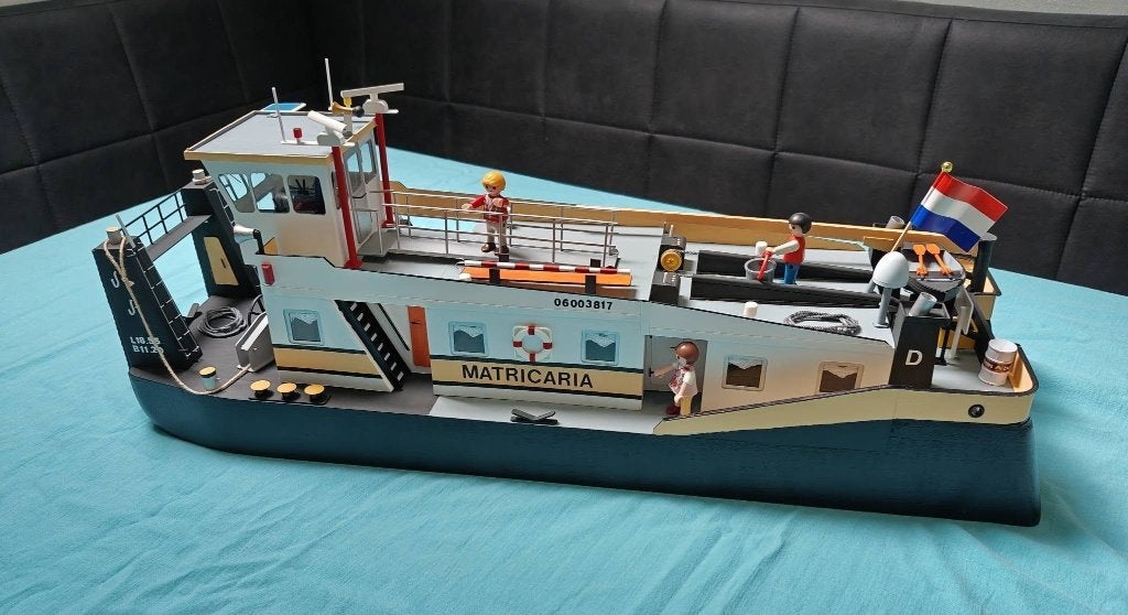 Duwboot MATRICARIA, Ophalen, Nieuw, 1:32 tot 1:50