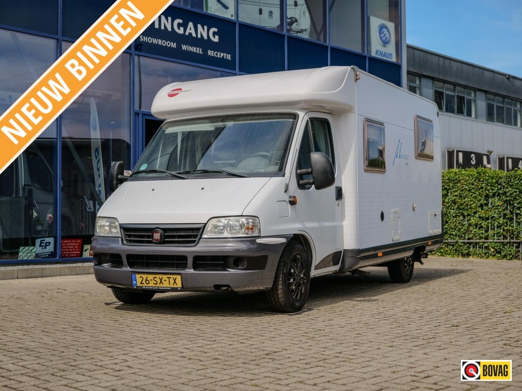 Bürstner Marano 590 T AIRCO DWARSBED COMPACT!, Standaard zit, Ringverwarming, Fiat, Bedrijf