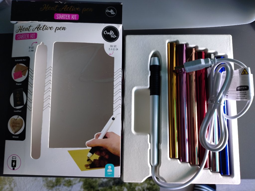 Heat active pen, Ophalen of Verzenden, Nieuw, Overige materialen, Gereedschap of Toebehoren