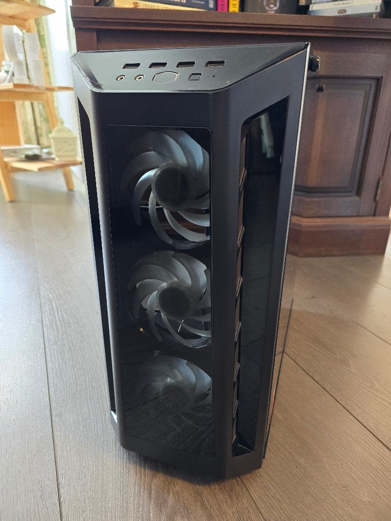 Cooler Master MB530P | 6x ARGB | Corsair ML + iCUE node, Ophalen, Gebruikt
