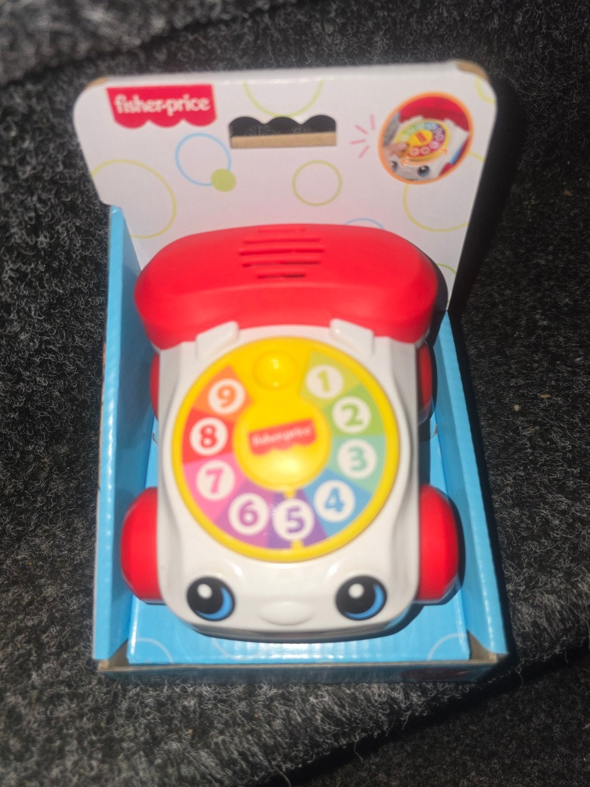 Fisher Price Telefoonvoertuig Duwspeelgoed met geluiden, Kinderen en Baby's, Ophalen, Nieuw, Duw- of Trekspeelgoed, Met geluid