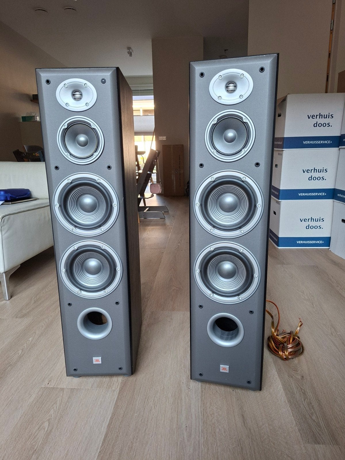 JBL Northridge E80 – set vloerstaande speakers (zwart), Ophalen, JBL