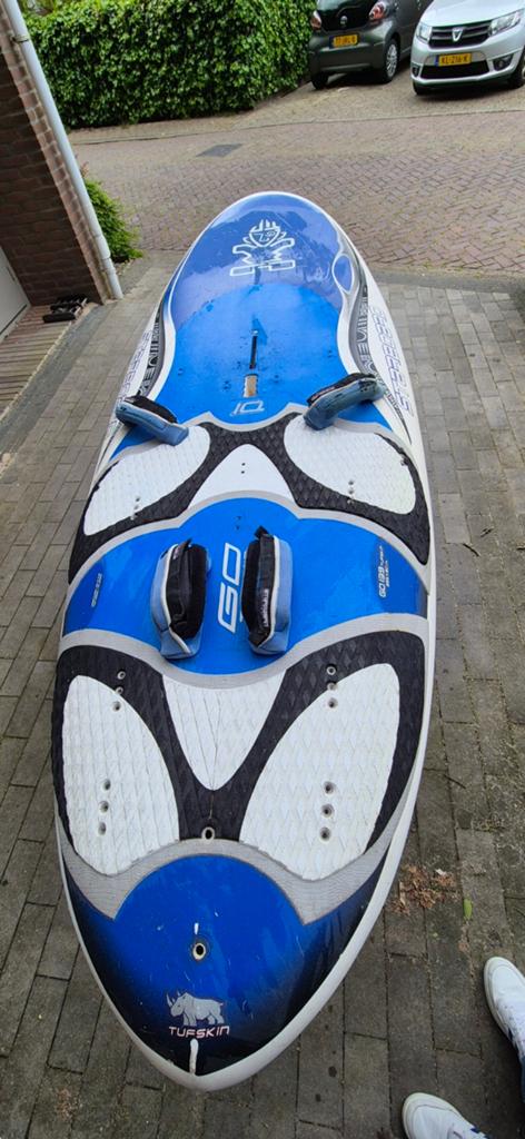 Complete Windsurf Set met Starboard Go 139, Watersport en Boten, Windsurfen, Ophalen, Gebruikt, Complete set