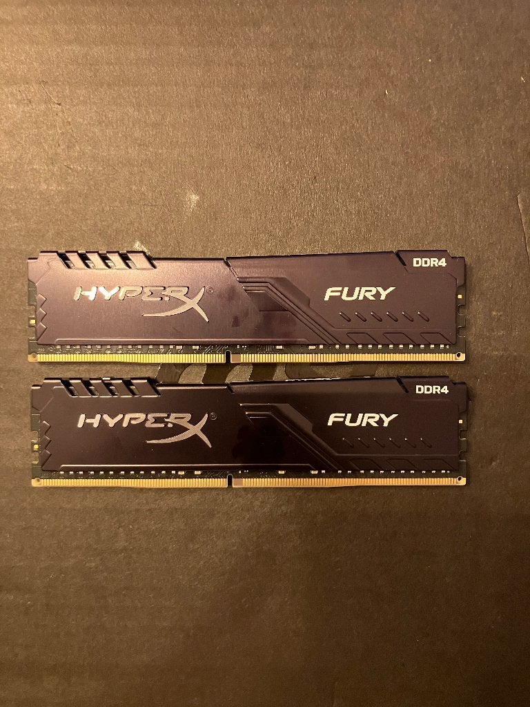 HyperX 32GB (2x16GB) 2666MHz RAM, Computers en Software, 32 GB, DDR4, Ophalen of Verzenden, Zo goed als nieuw