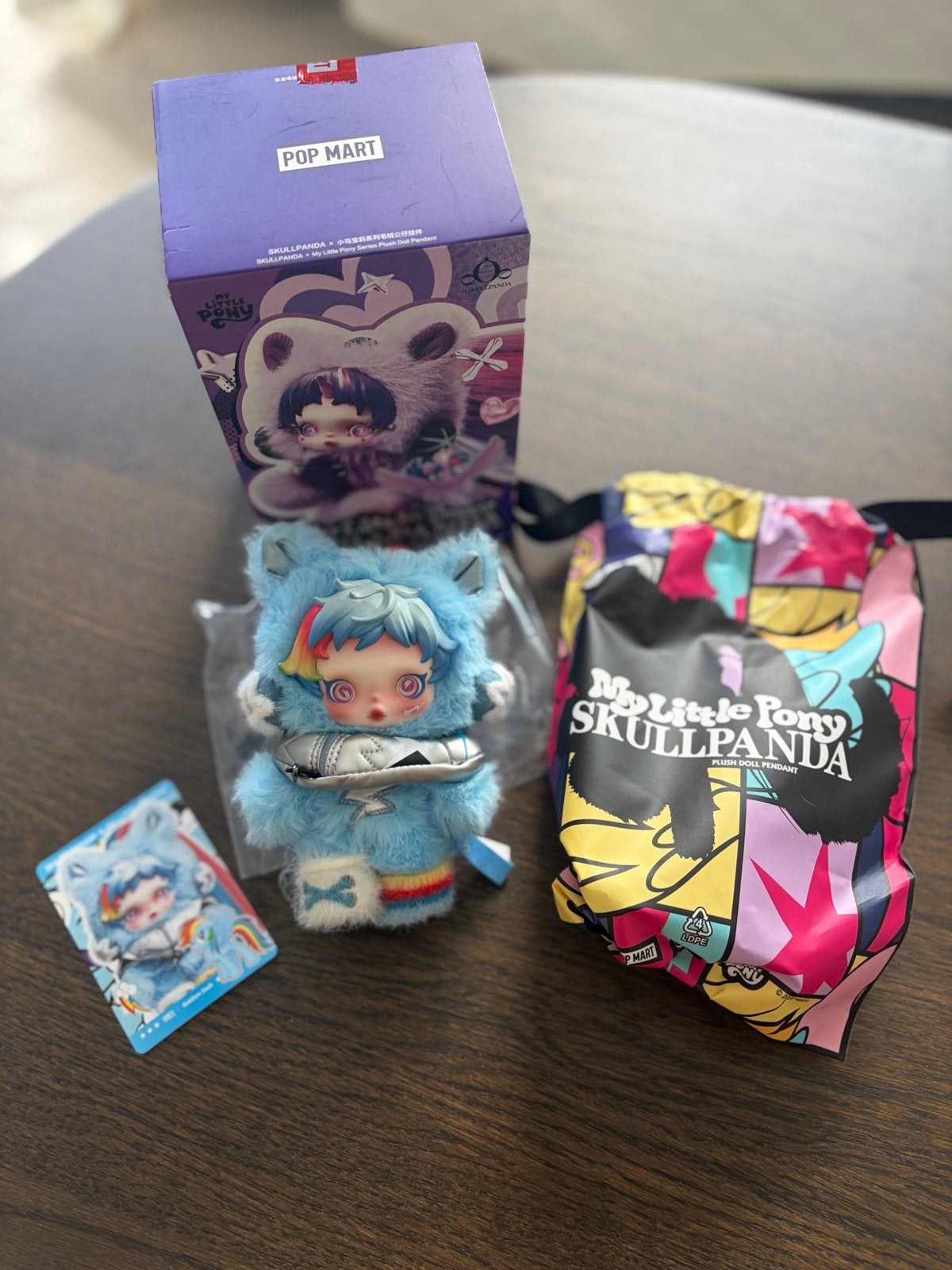 Skullpanda My Little Pony Rainbow Dash - RUILEN of KOPEN, Kinderen en Baby's, Ophalen, Met doos, Overige merken, Overige karakters