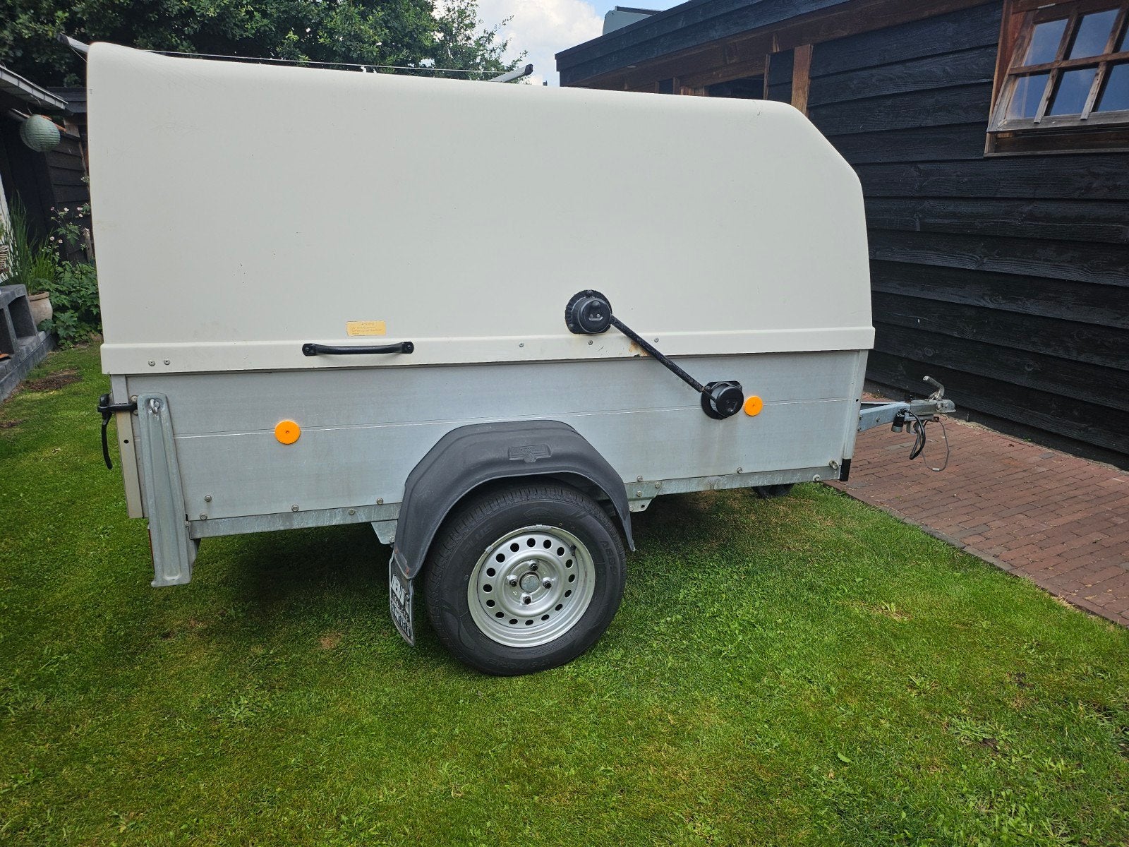 Westfalia gesloten aanhanger,bijna niet gebruikt., Auto diversen, Aanhangers en Bagagewagens, Ophalen