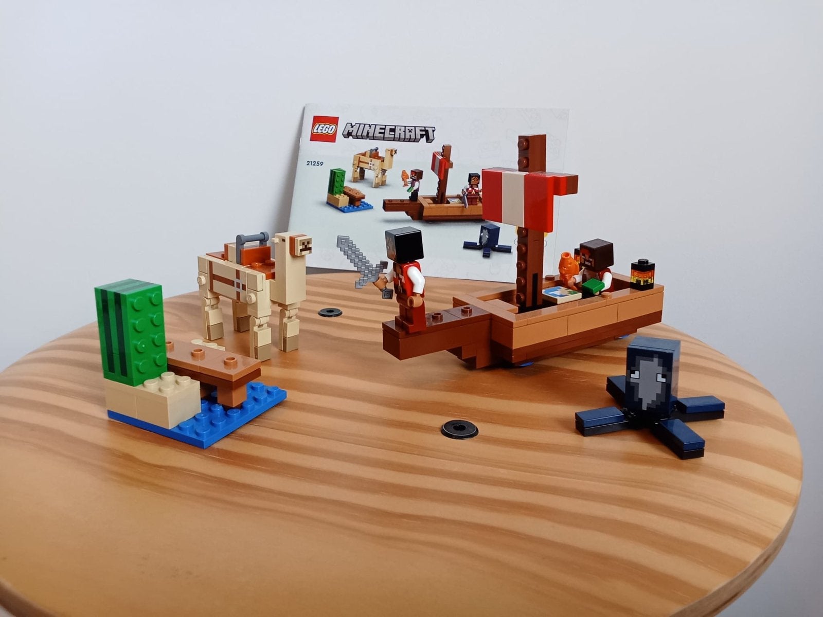 LEGO Minecraft Het Moerasavontuur (21240) - Compleet, Ophalen, Zo goed als nieuw