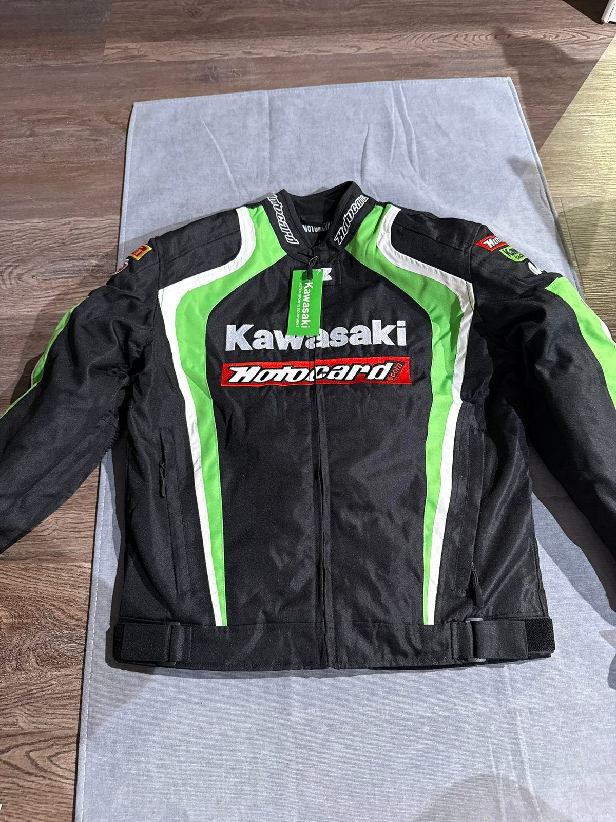 Kawasaki Classic Motorjas (Maat L) Vintage 4 Seasons, Motoren, Kleding | Motorkleding, Ophalen of Verzenden, Nieuw zonder kaartje