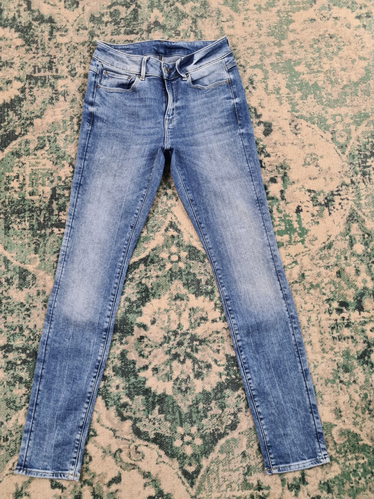 G-star raw 3301 contour high skinny W27 L30 Dames Tulsi2730, Blauw, Ophalen of Verzenden, W27 (confectie 34) of kleiner, G-STAR RAW