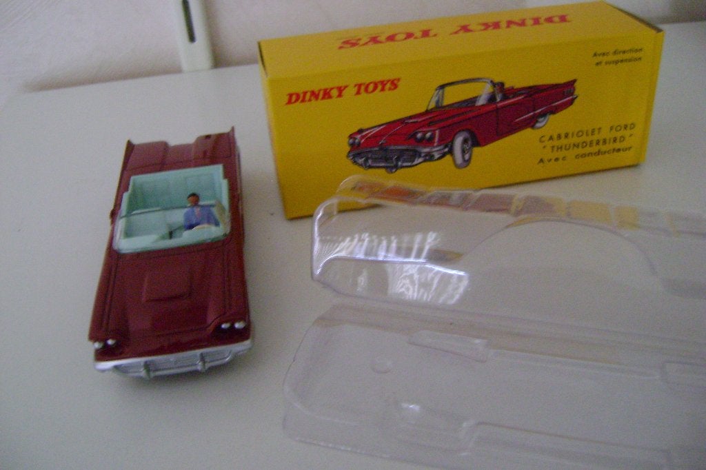 dinky toys atlas cabriolet ford thunderbird, Ophalen of Verzenden, Nieuw, Auto, Dinky Toys