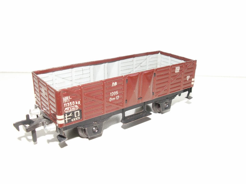 Fleischmann 1205 blikken open bakwagon, Gebruikt, Gelijkstroom, Fleischmann, Wagon