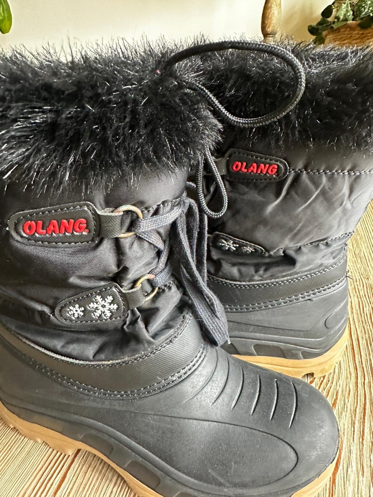 Olang Snowboots - Zwart, Maat 38, Ophalen of Verzenden, Zo goed als nieuw, Zwart, Snowboots